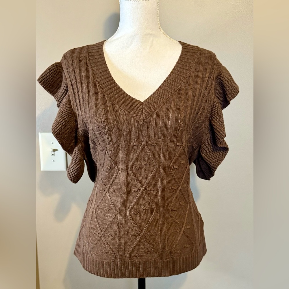 SHEIN brand new sweater with butterfly sleeves.